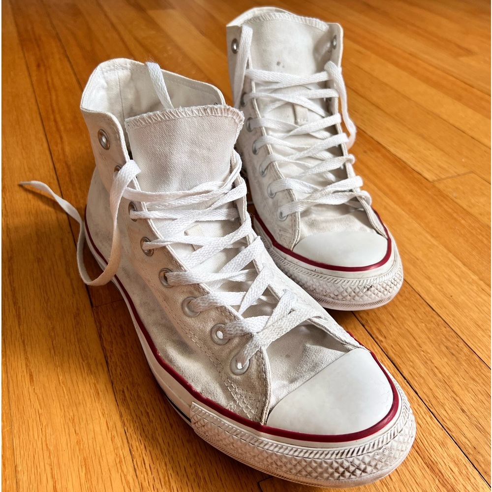 Converse All-Stars high-tops Sz. 10 white #nice
